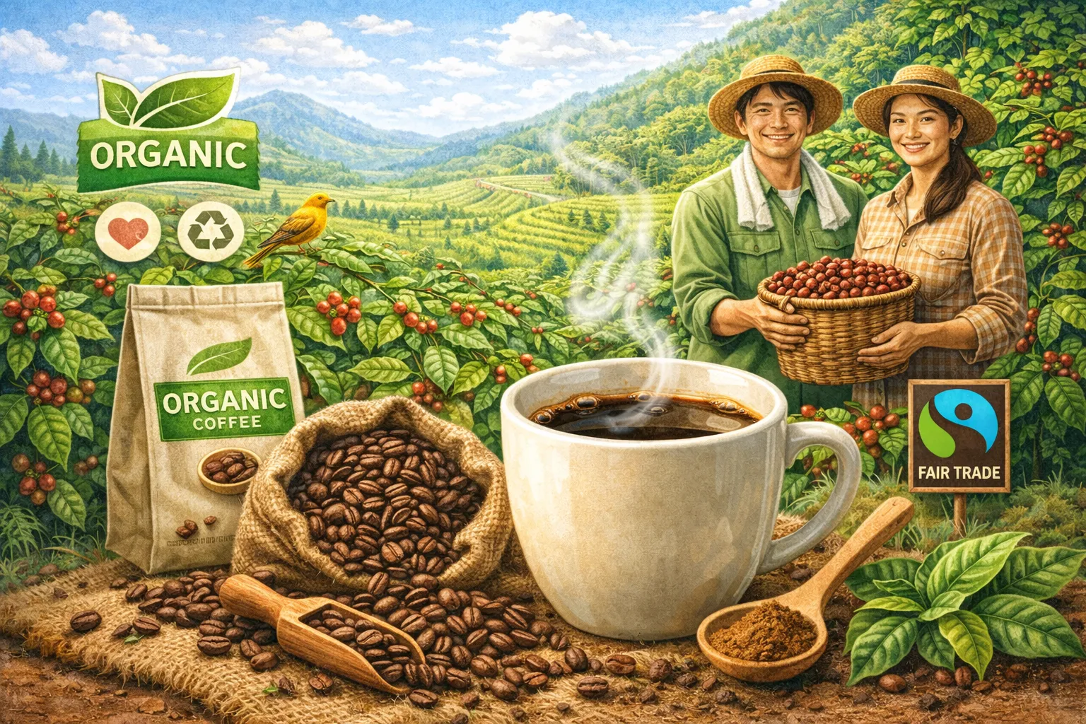 有機コーヒーの魅力と選び方を健康と環境意識から深掘り解説