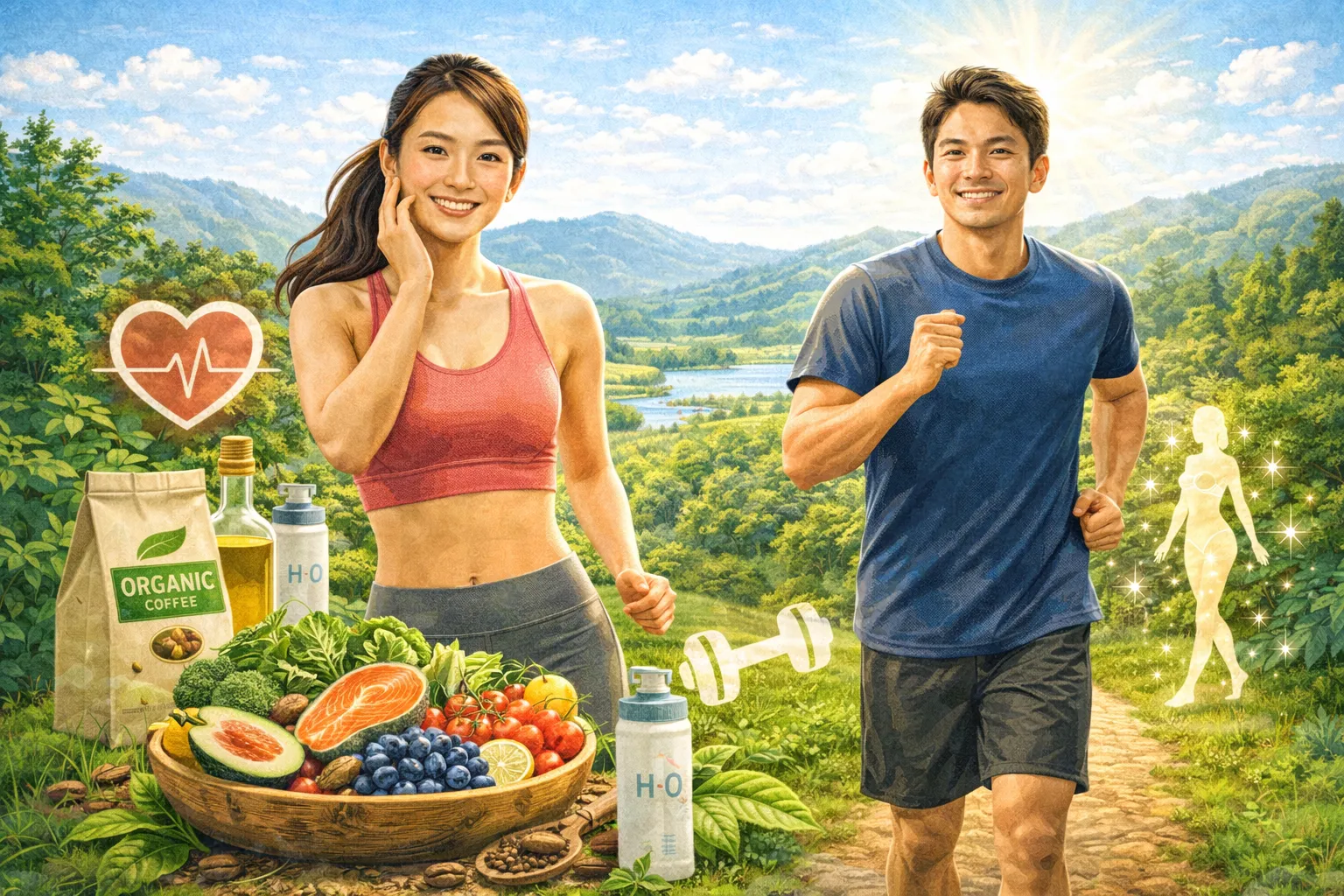 健康と若返りを叶える食習慣と運動で内側から美しくなる方法