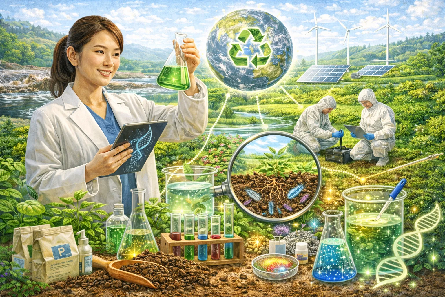 土壌微生物とバイオテクノロジーが拓く環境浄化とキャリア展望の最前線