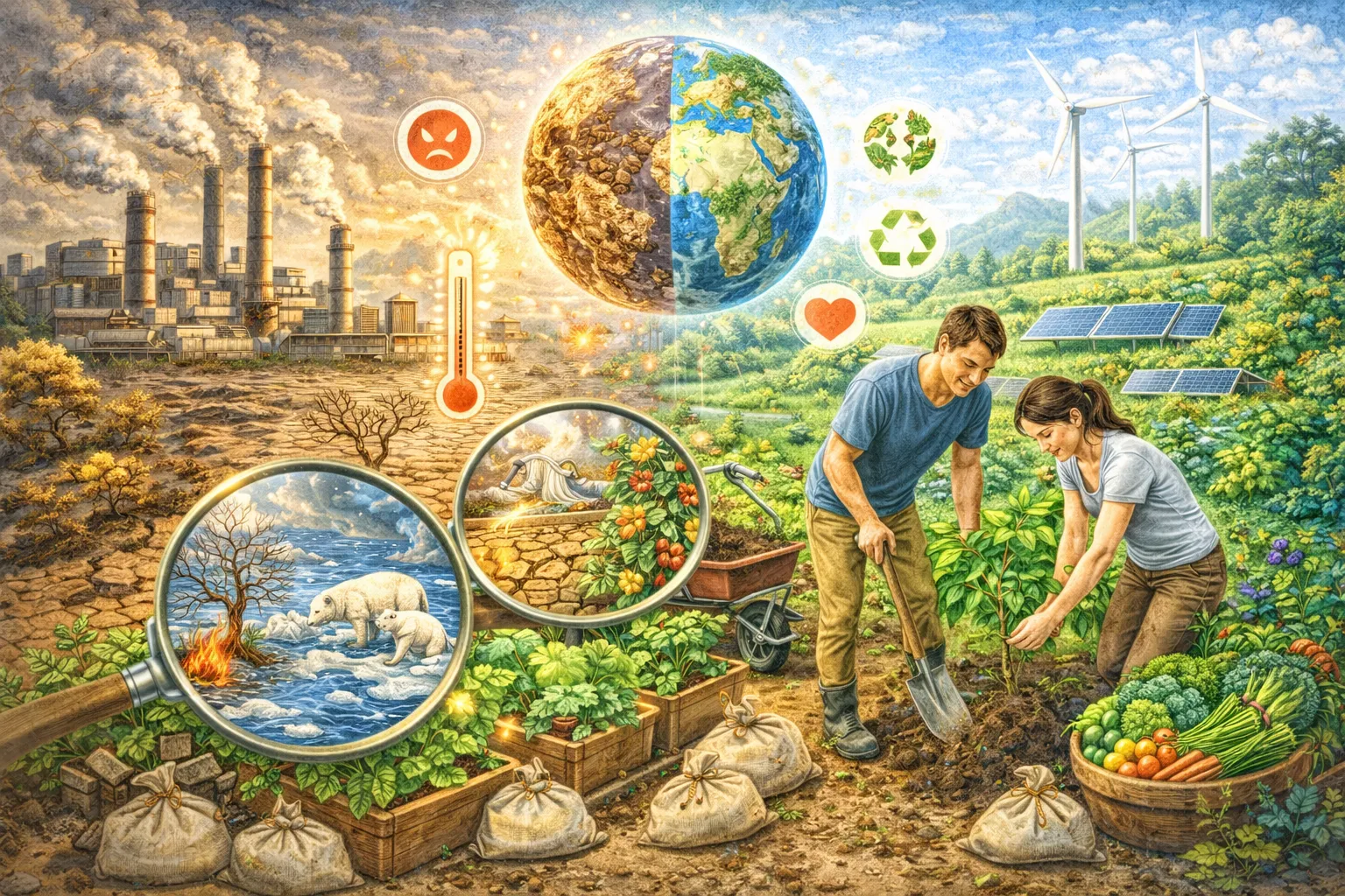 気候変動の基礎から持続可能な未来のために今できる行動と実例を解説