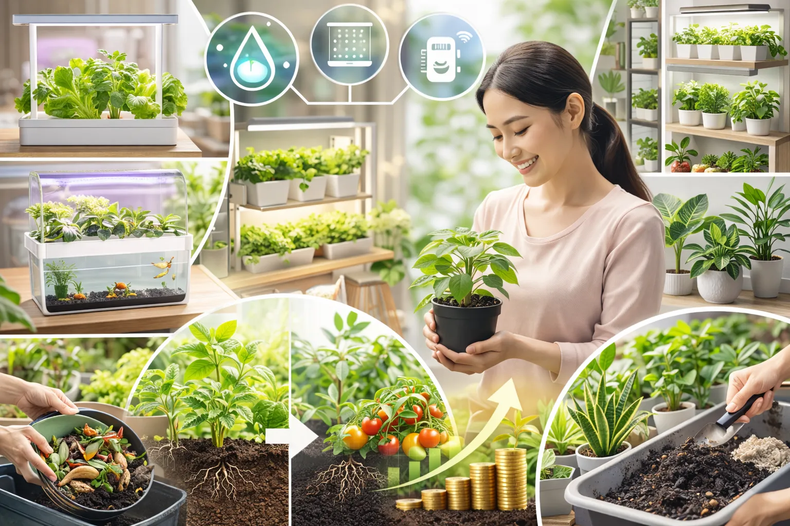 室内栽培の種類と手軽に始める野菜や観葉植物の選び方ガイド