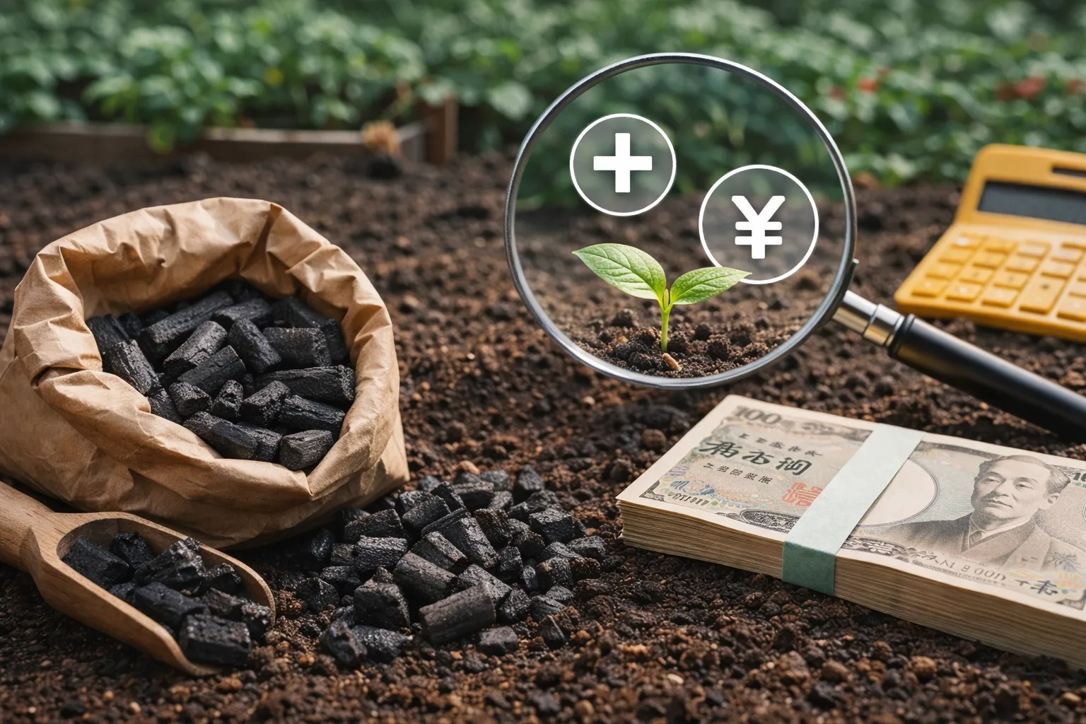 バイオ炭の購入で実現する土壌改良とコスト削減のポイント徹底解説